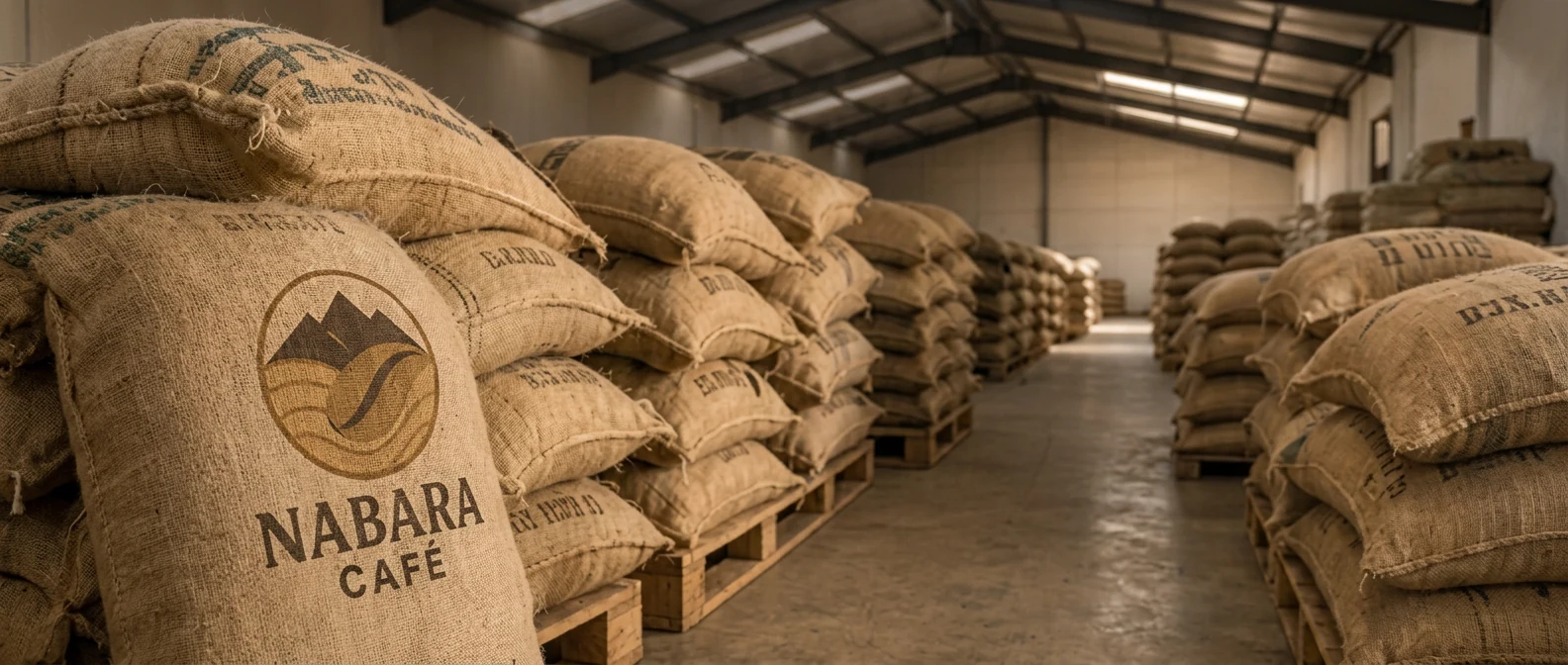Entrepôt de sacs de café Nabara