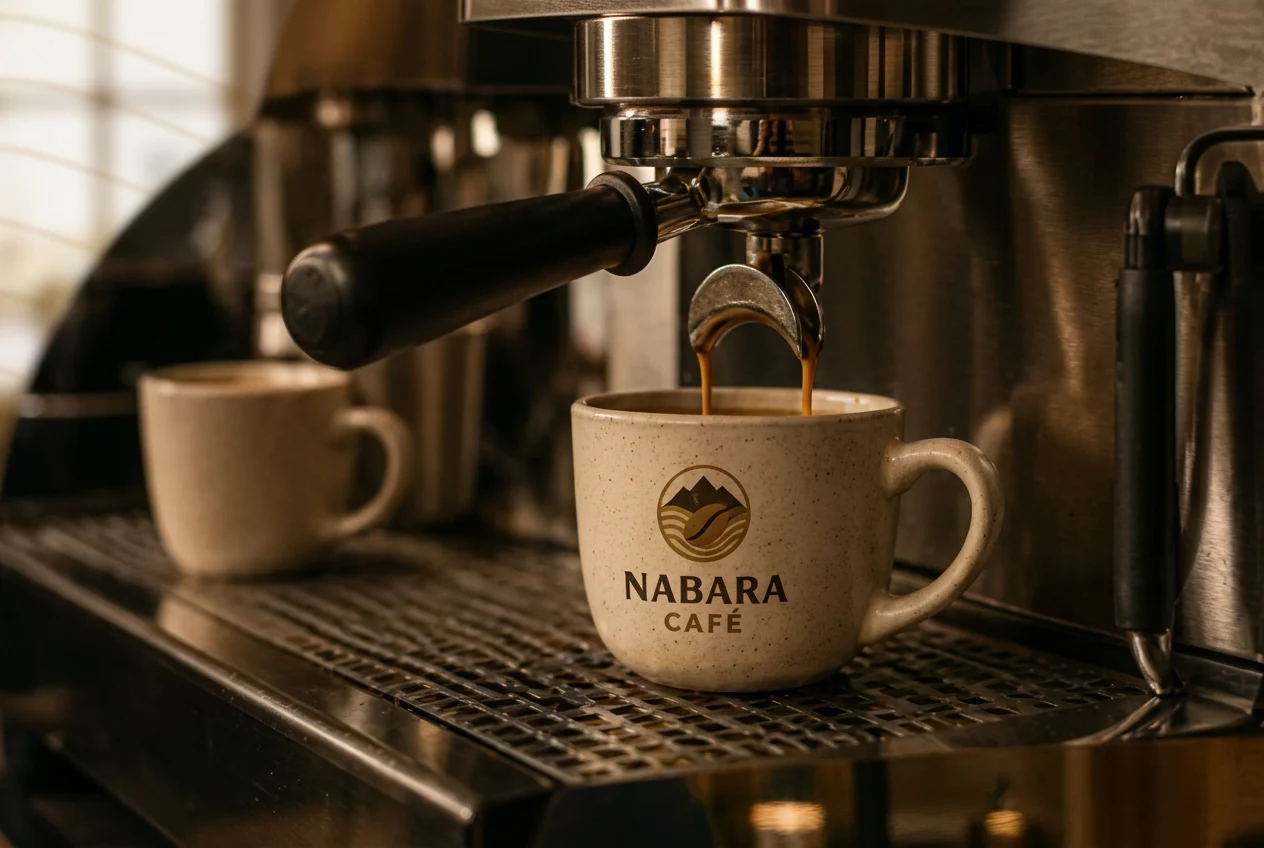Préparation d’un espresso Nabara